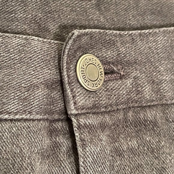 JONES NEW YORK Sport Black Denim Jeans Stretch High Rise Plus Size 16 - Picture 4 of 13